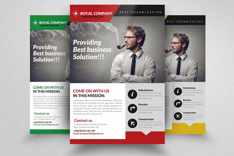 Business Analyst Flyer Template
