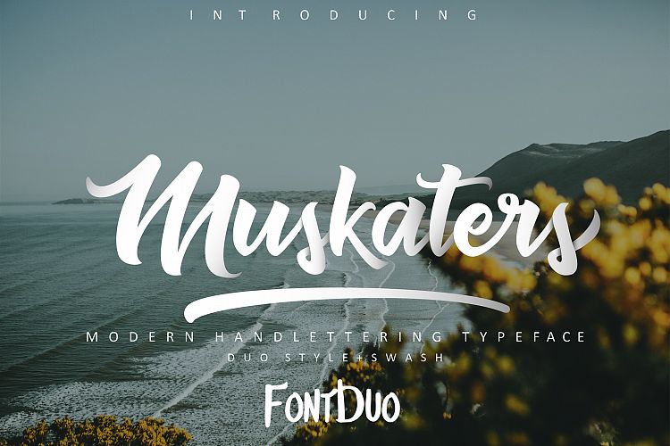 Muskaters. duo style + font bonus