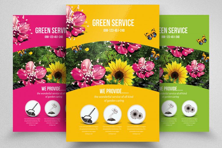 Garden/Green Service Flyer Template