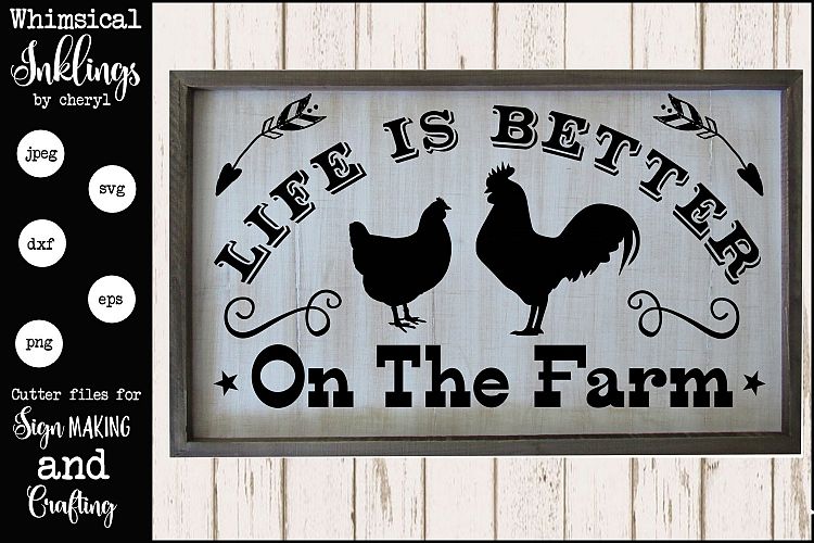 Life Is Better On The Farm TWO SVG