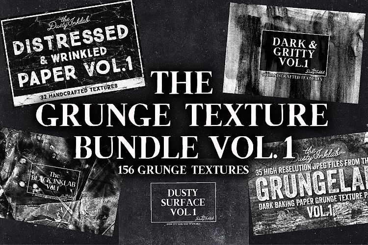 The Grunge Texture Bundle Vol. 1
