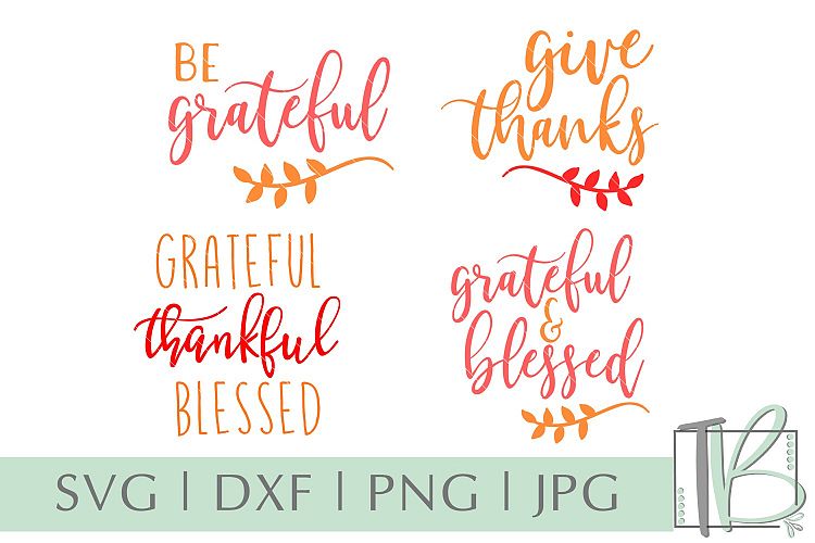 Autumn SVG Bundle, Grateful and Blessed SVG