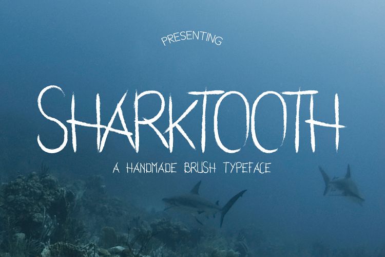 Sharktooth Typeface