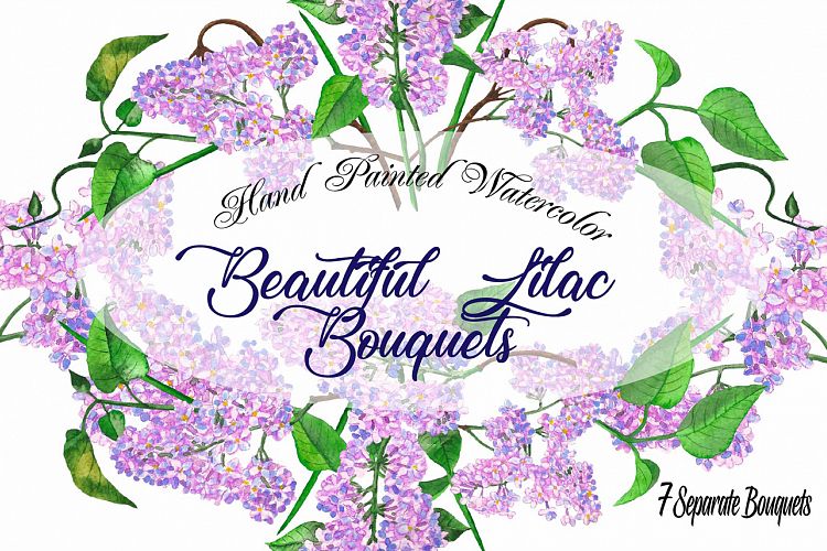 Lilac Spring Bouquets