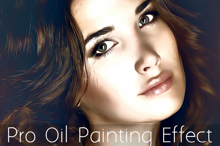 Pro Oil Painting Effect Action
