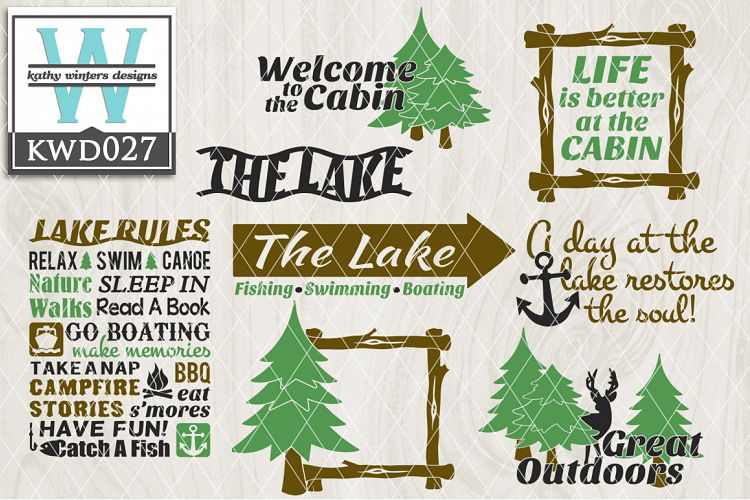 Outdoor Cutting Files KWD027