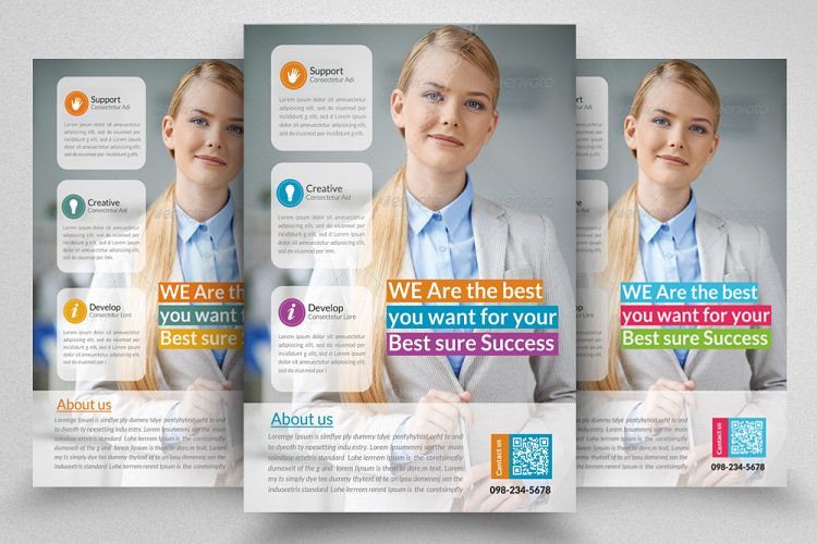 Insurance Company Business Flyer