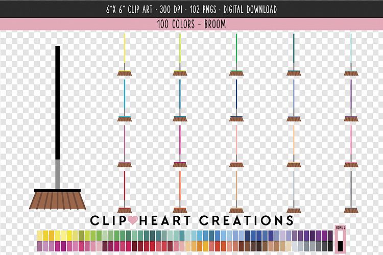 Broom Clip Art - 100 Clip Art Graphics