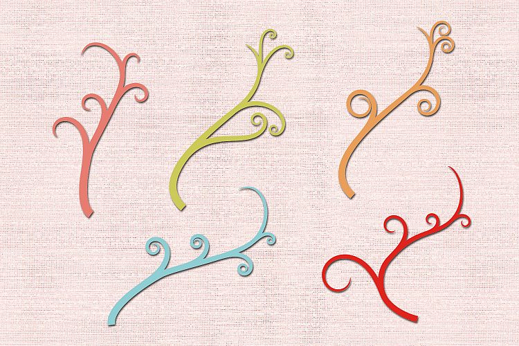 SVG Flourishes Cutting File FL01