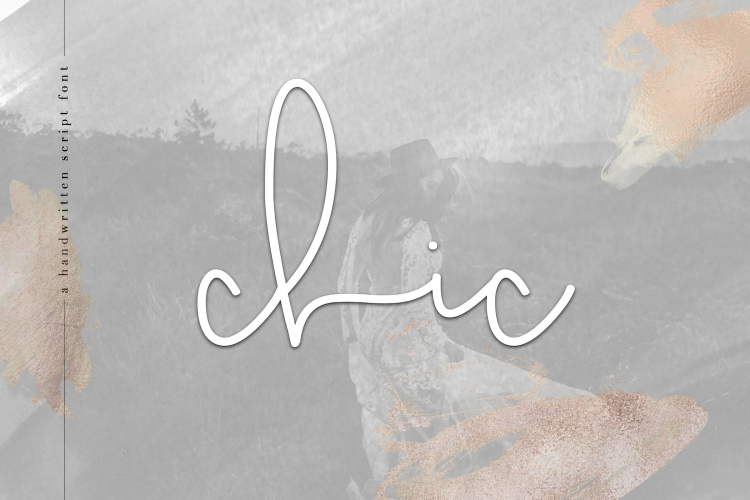 Chic - Handwritten Script Font