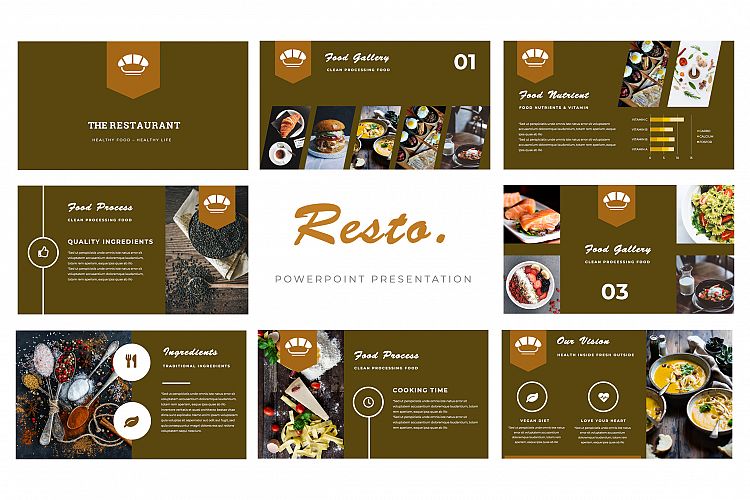 Resto Powerpoint Template