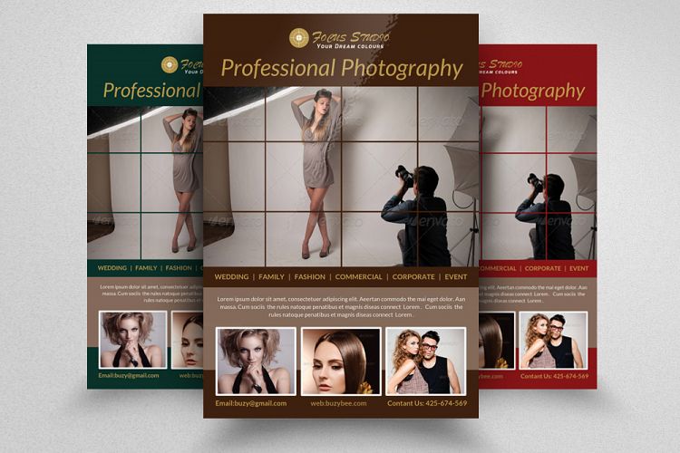 Photography Studio Business Flyer