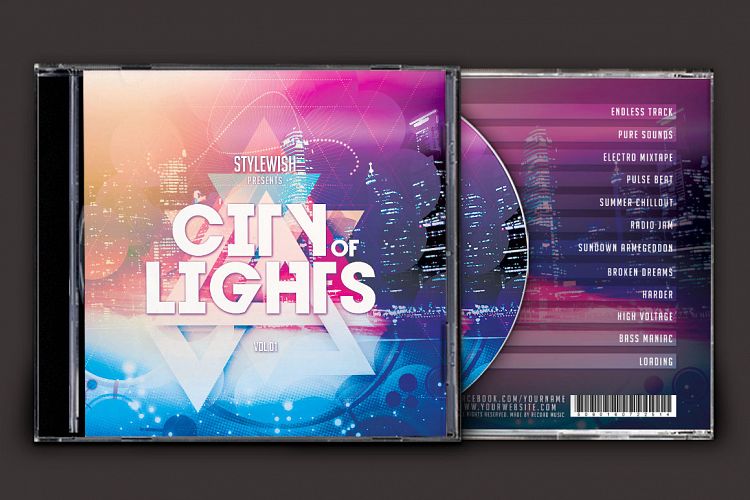 City of Lights CD Cover Artwork