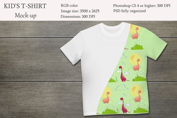 Download Kids t-shirt mockup. Product mockup. (47377) | Mock Ups ...