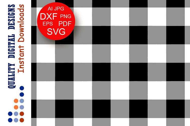 Buffalo Plaid Svg Pattern Svg Check Pattern Svg