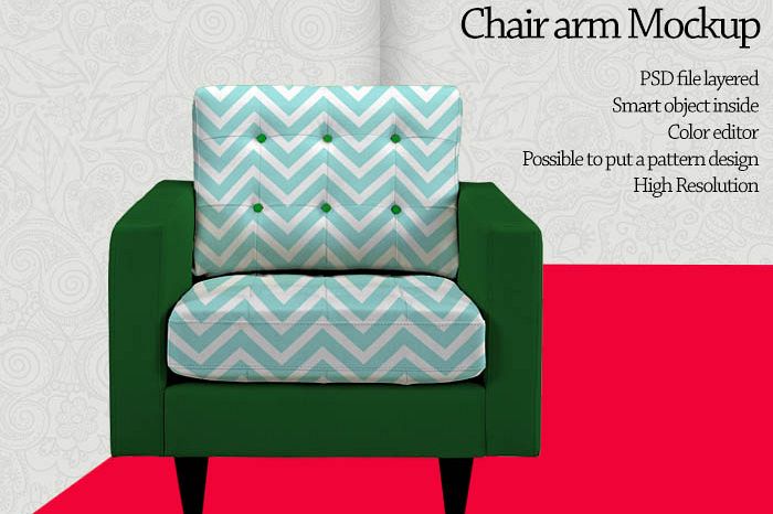 Chair arm Mockup