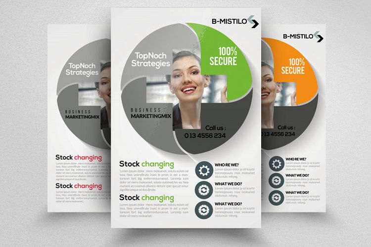 Business Solutions Consultant Flyer Template