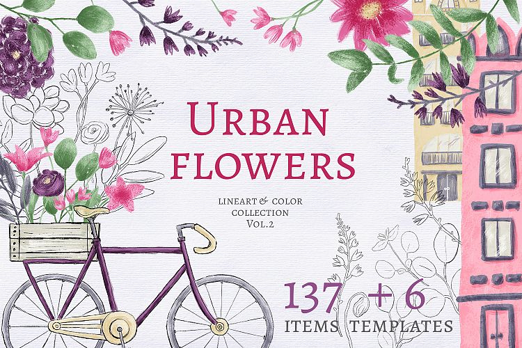 Urban Flowers Collection Vol. 2