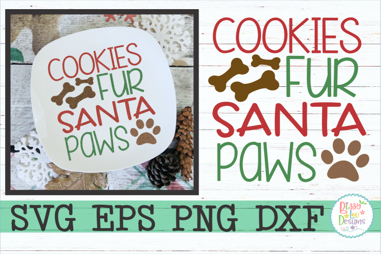 Cookies fur Santa Paws