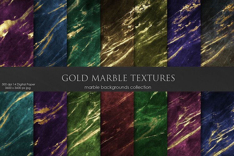 Gold Marble Textures