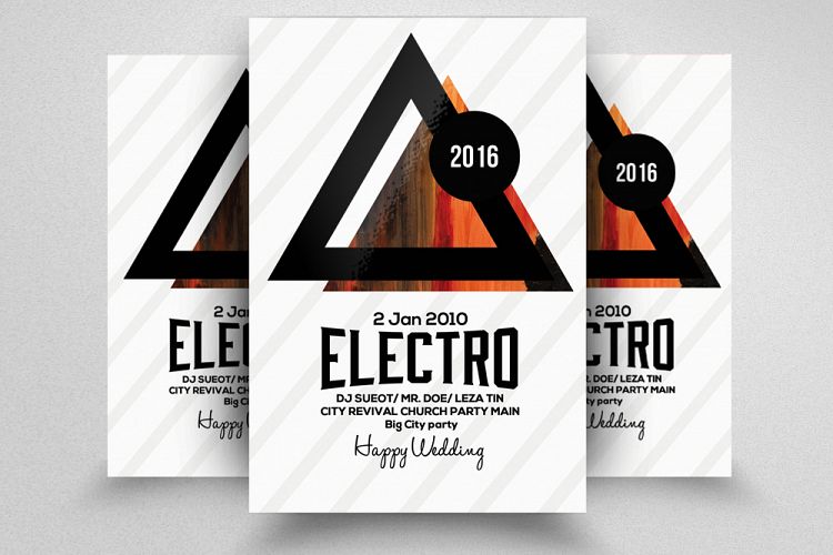 Electro Party Flyer