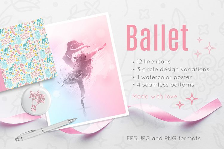 Ballet icon collection
