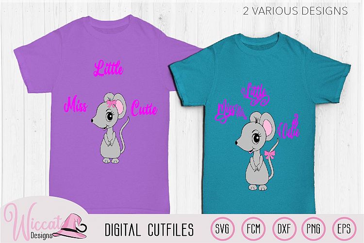 Download Mouse svg, Little miss cutie quote svg, (39602) | SVGs ...