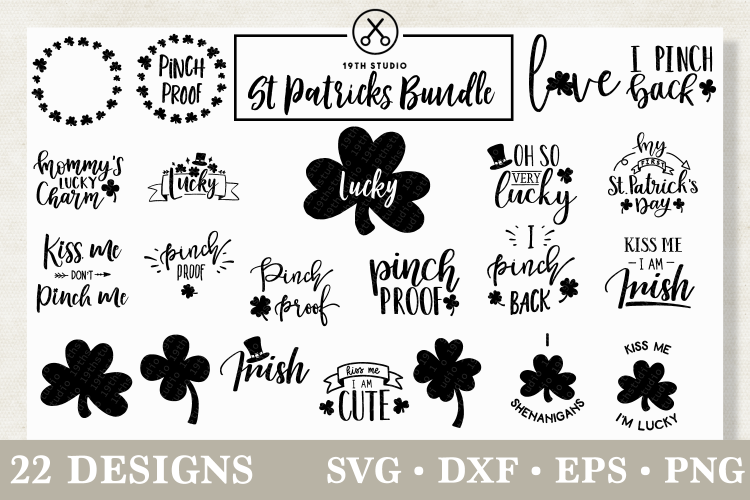 St. Patricks Day SVG Bundle - MB18