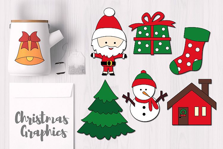 Christmas Simple Obejcts Graphics