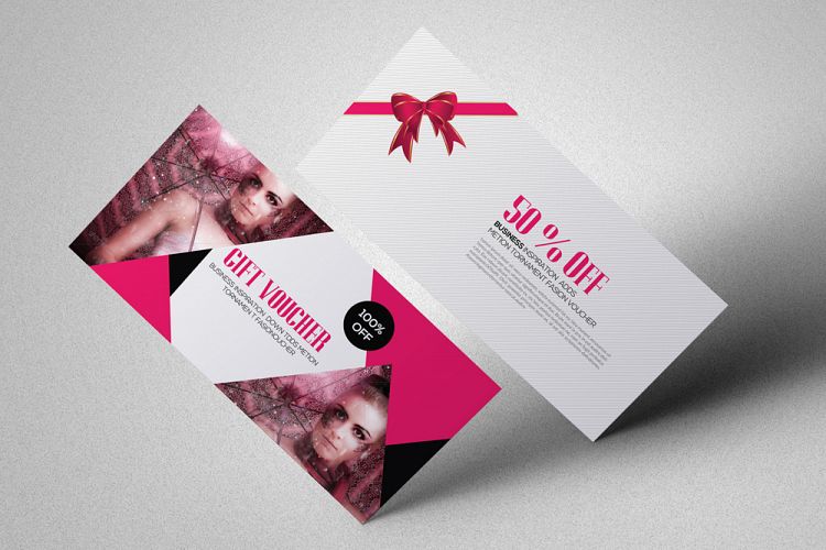 Fashion Gift Voucher Template