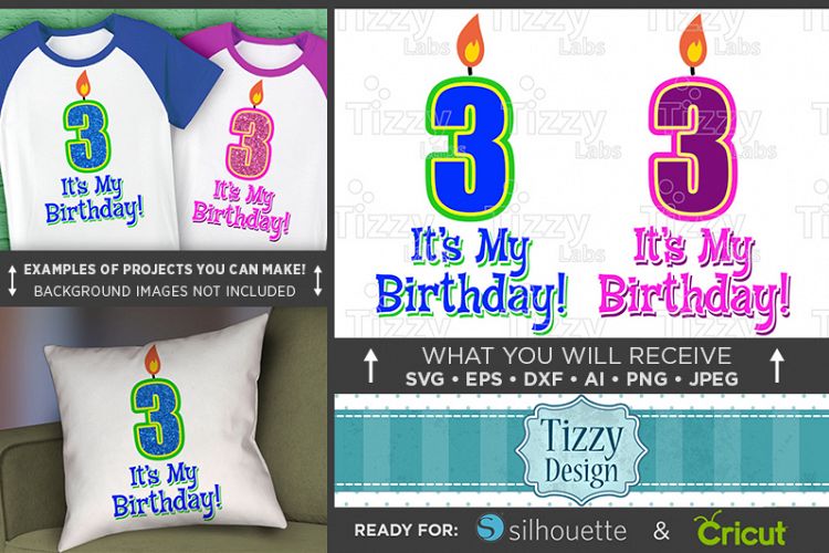 3rd Birthday Svg - Its My Birthday SVG Birthday Shirt - 1030