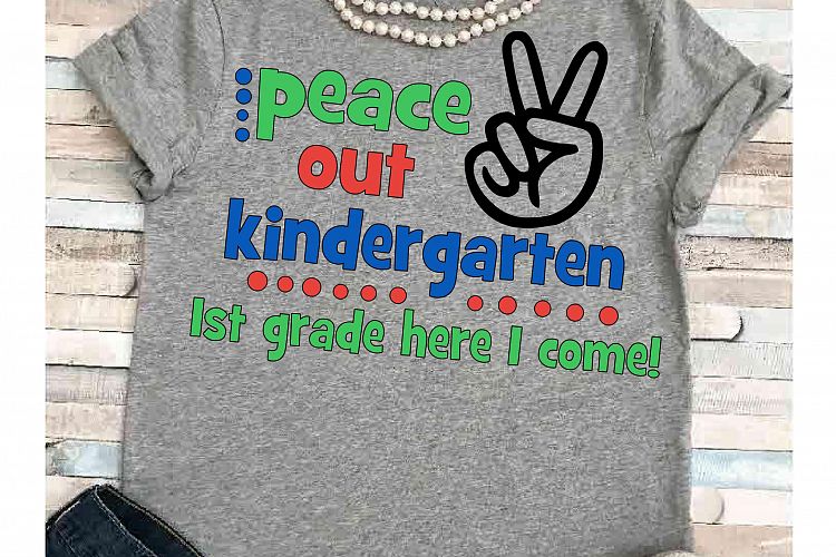 Free Free 335 Kindergarten Graduation Svg Peace Out Kindergarten SVG PNG EPS DXF File