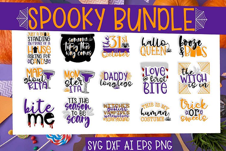 Halloween Bundle SVG Set 