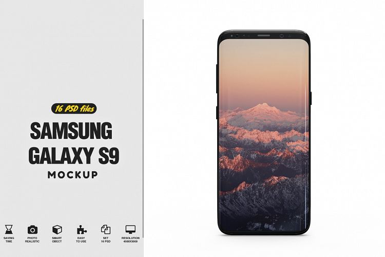 Samsung Galaxy S9 Mockup