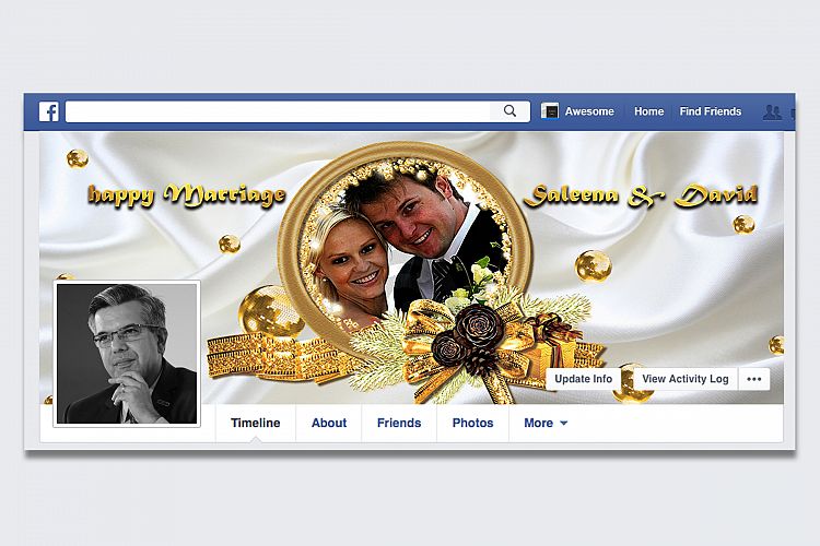 Our Wedding Facebook Timeline Cover