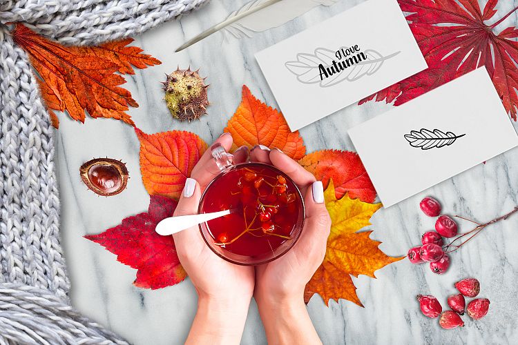 Autumn Scene Mock-up 5