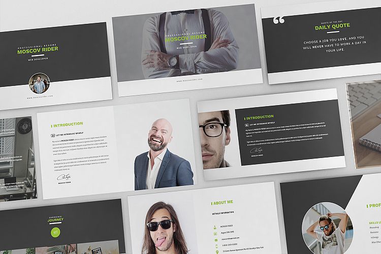 Resume CV Keynote Template
