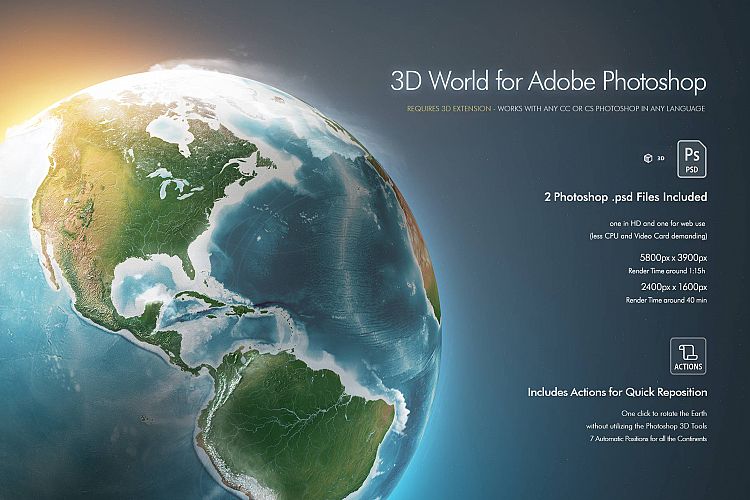 Photoshop 3D World