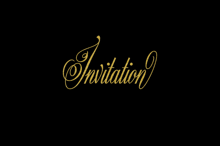 Invitation Lettering