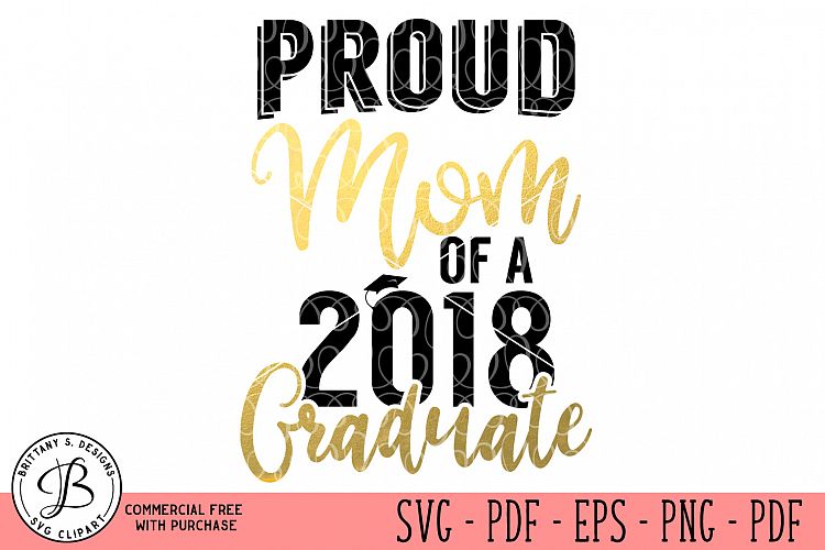 Proud Mom Graduate SVG