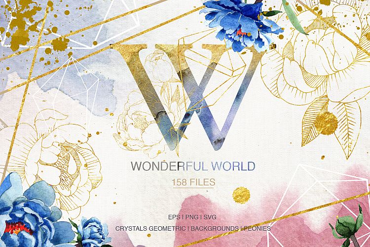 Wonderful Vector Monogram set SVG PNG EPS JPG