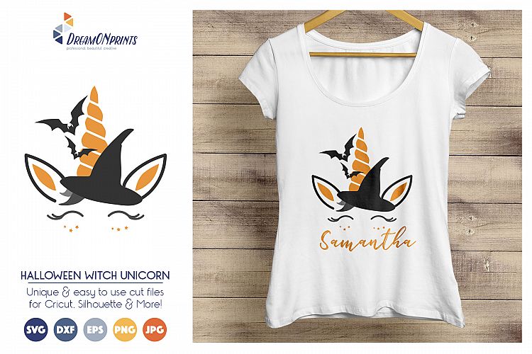 Halloween Unicorn SVG Cut Files