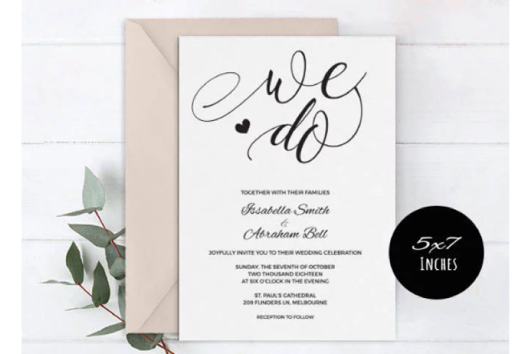 Wedding Invitation Template