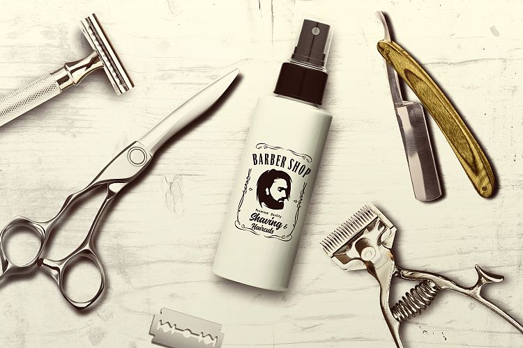 Barber Shop Mock-up 10