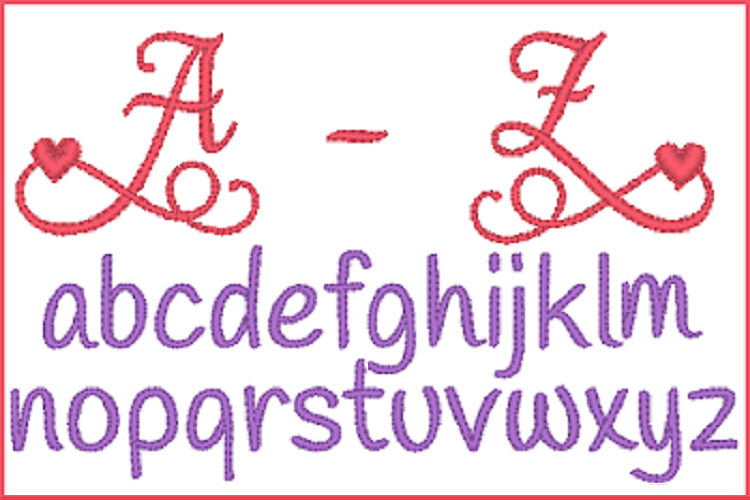 Heart 2 Heart Alphabet