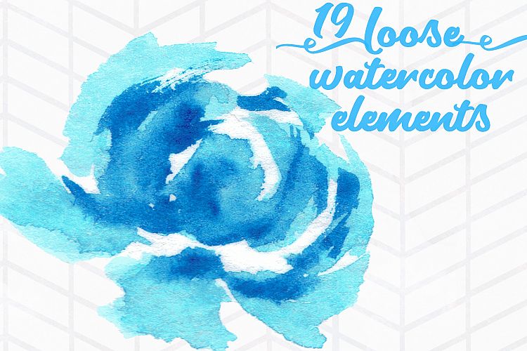 19 Loose Botanicals - Blue and Pink