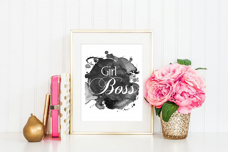 Girl Boss - Wall art 