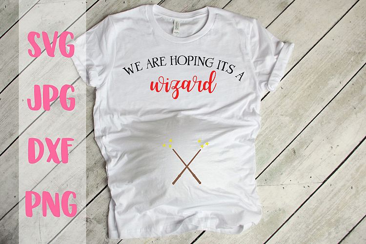 We are hoping its a wizard, Maternity, Pregnancy, SVG