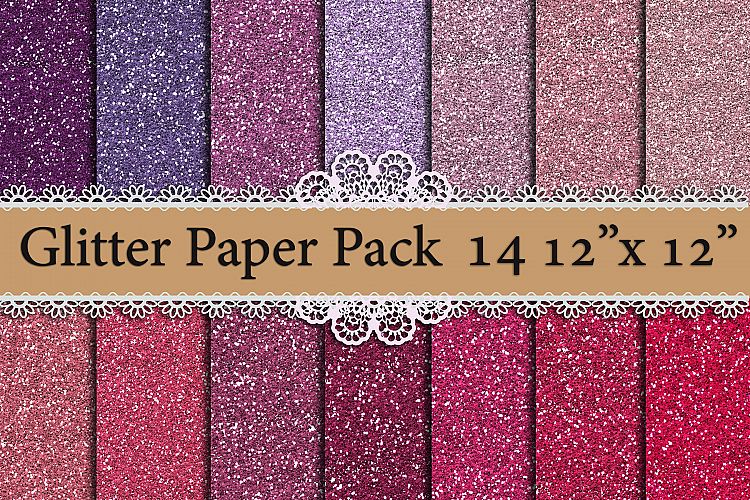 Pink Glitter digital paper