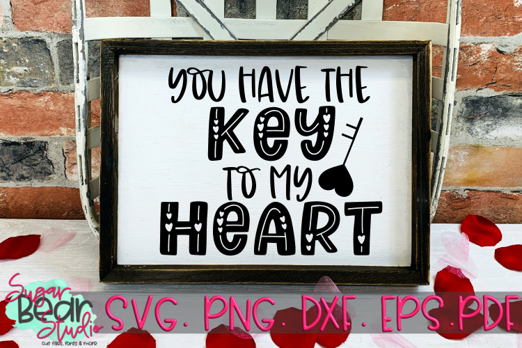 Download Free Svgs Download Key To My Heart A Valentine Svg Free Design Resources